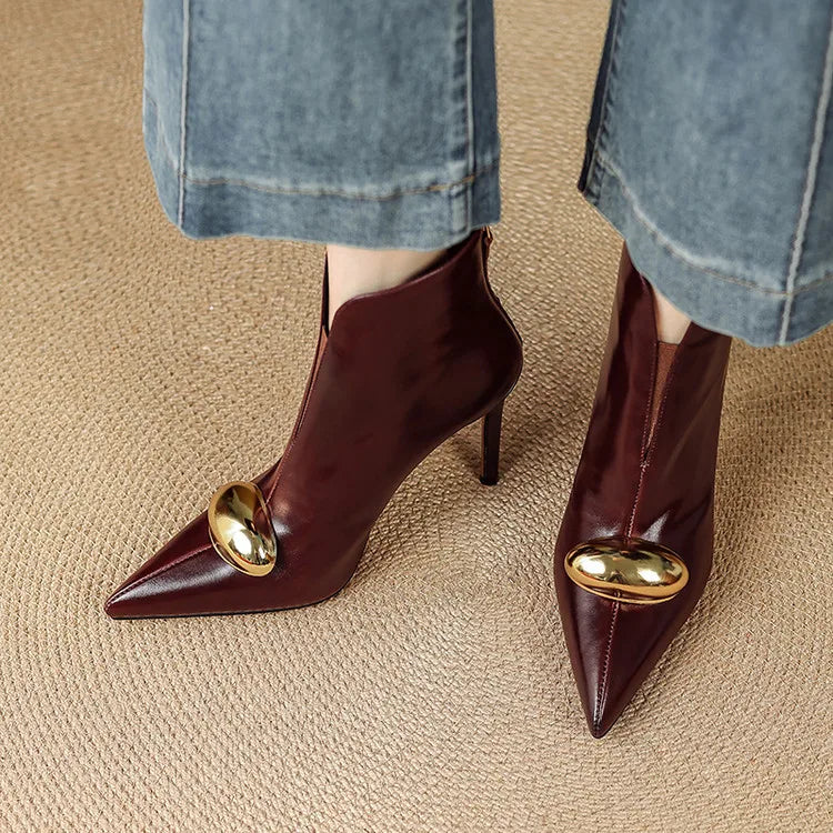 Rowan Pointed Toe Ankle Boot