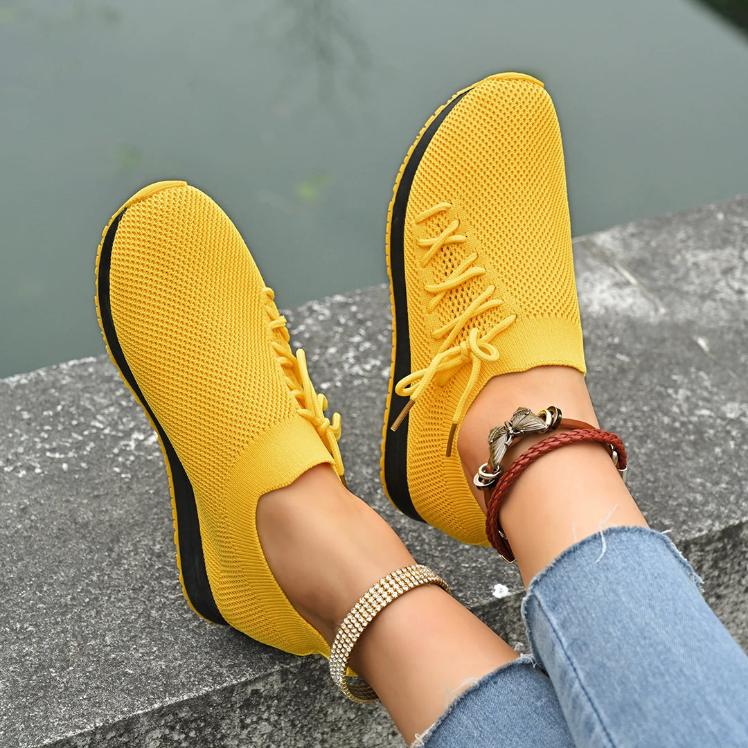 Mika Mesh Lace Up Sneakers
