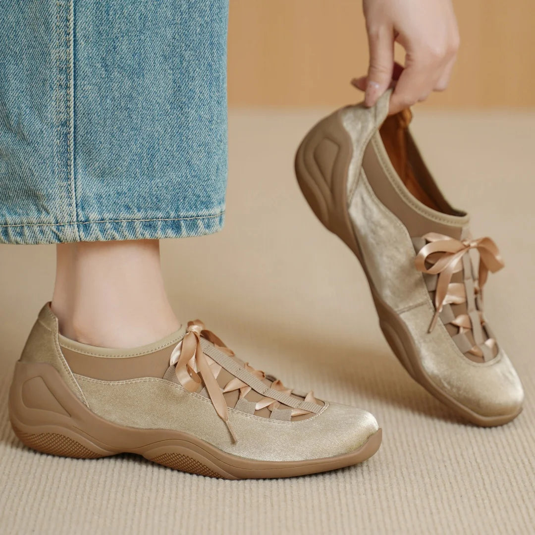 Clara Comfort Lace Up Walking Shoes