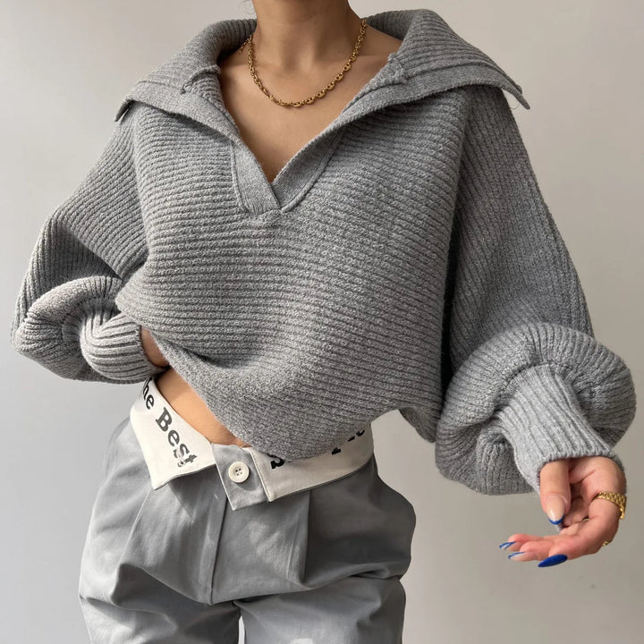 Maris Ribbed Knit Sweater