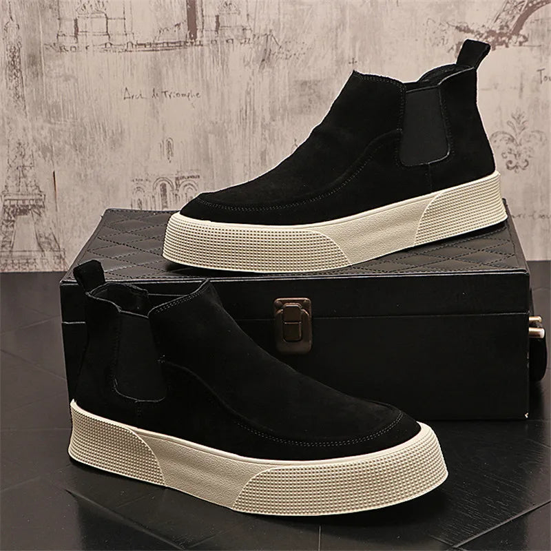 Matteo Suede Chelsea Boot