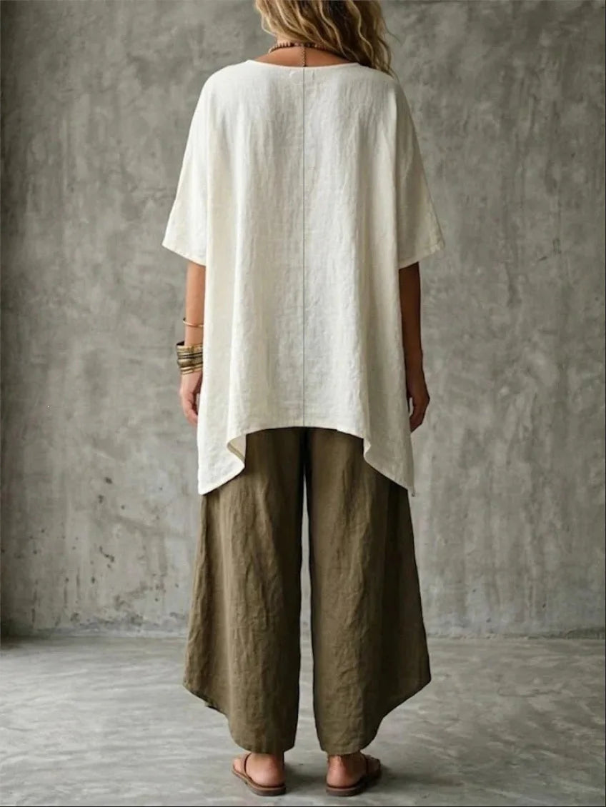 Noelle Linen Blend Co-Ord Set