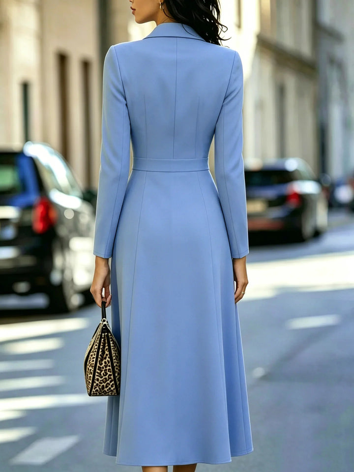 Noelle Tailored Blazer Midi Dress