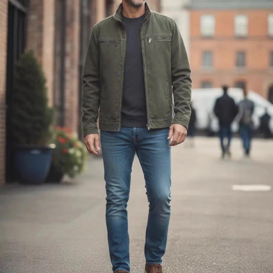 Kieran Stand Collar Jacket