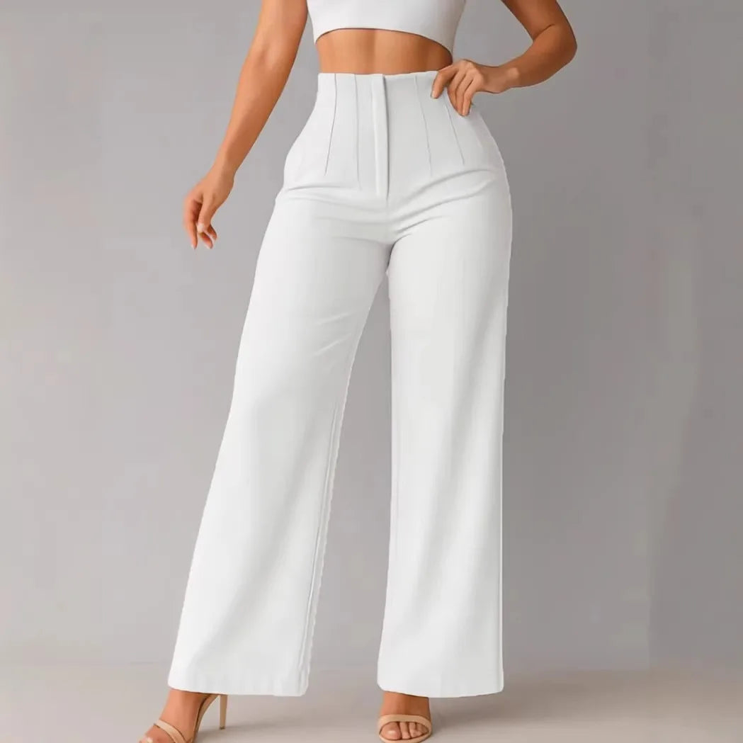 Cecile High Rise Wide Leg Pants