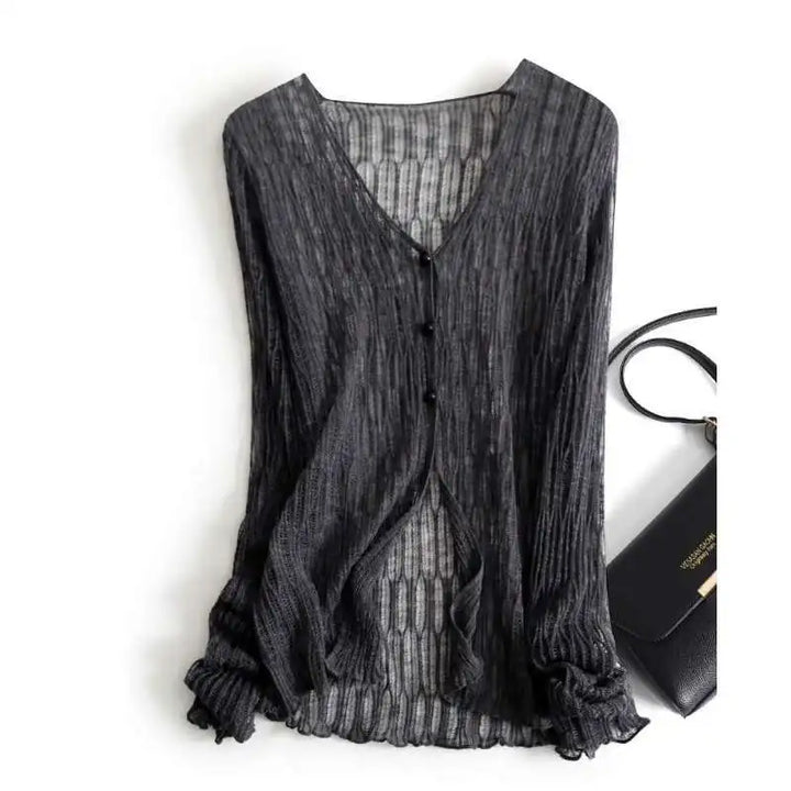 Maris Button Front Knit Cardigan