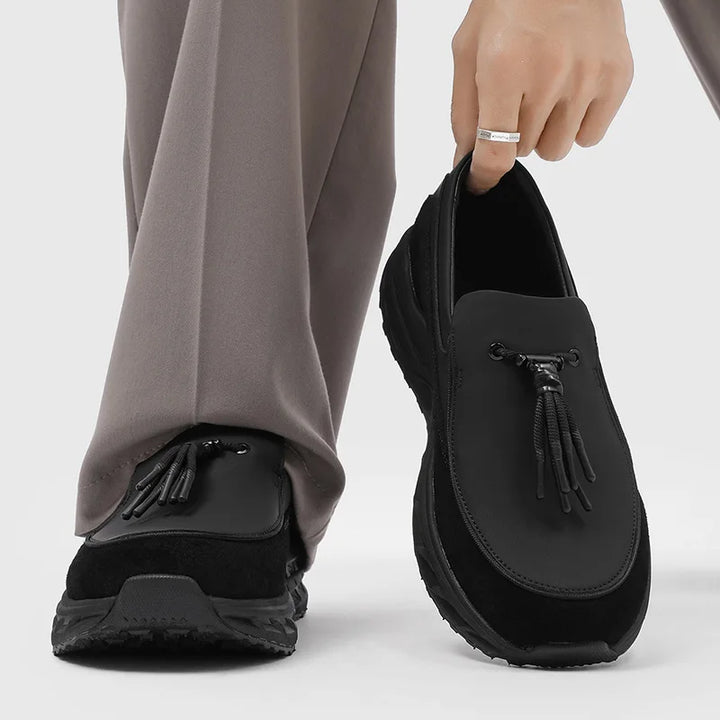 Jakob Leather Tassel Loafers