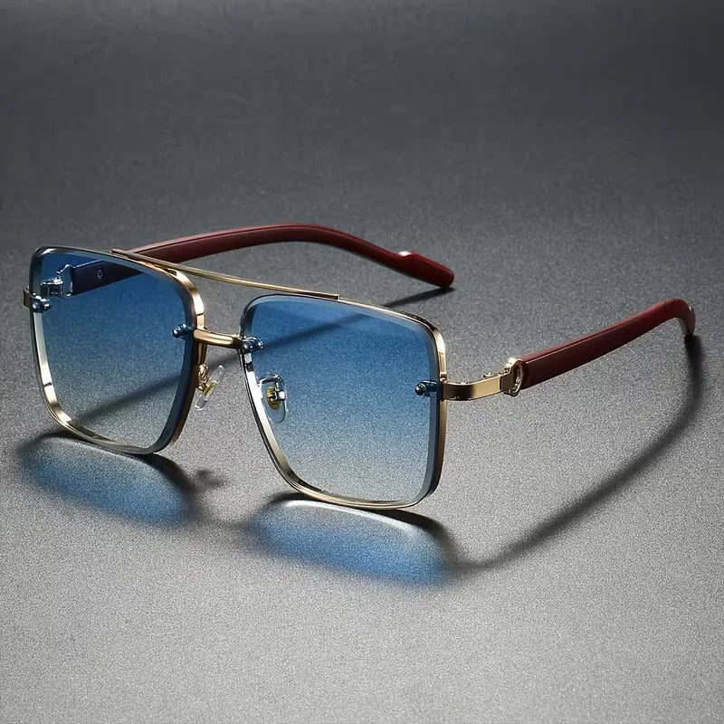 Grayson Vintage Pilot Square Sunglasses