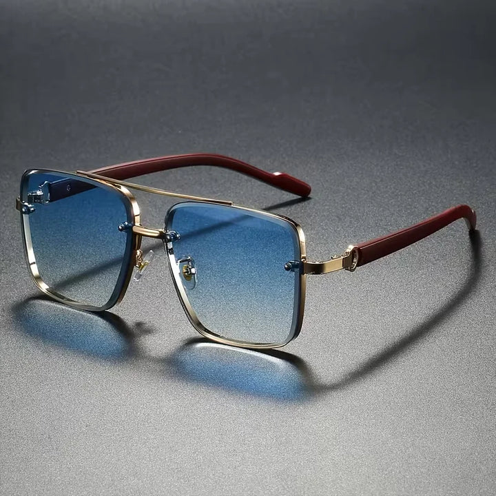 Grayson Vintage Pilot Square Sunglasses