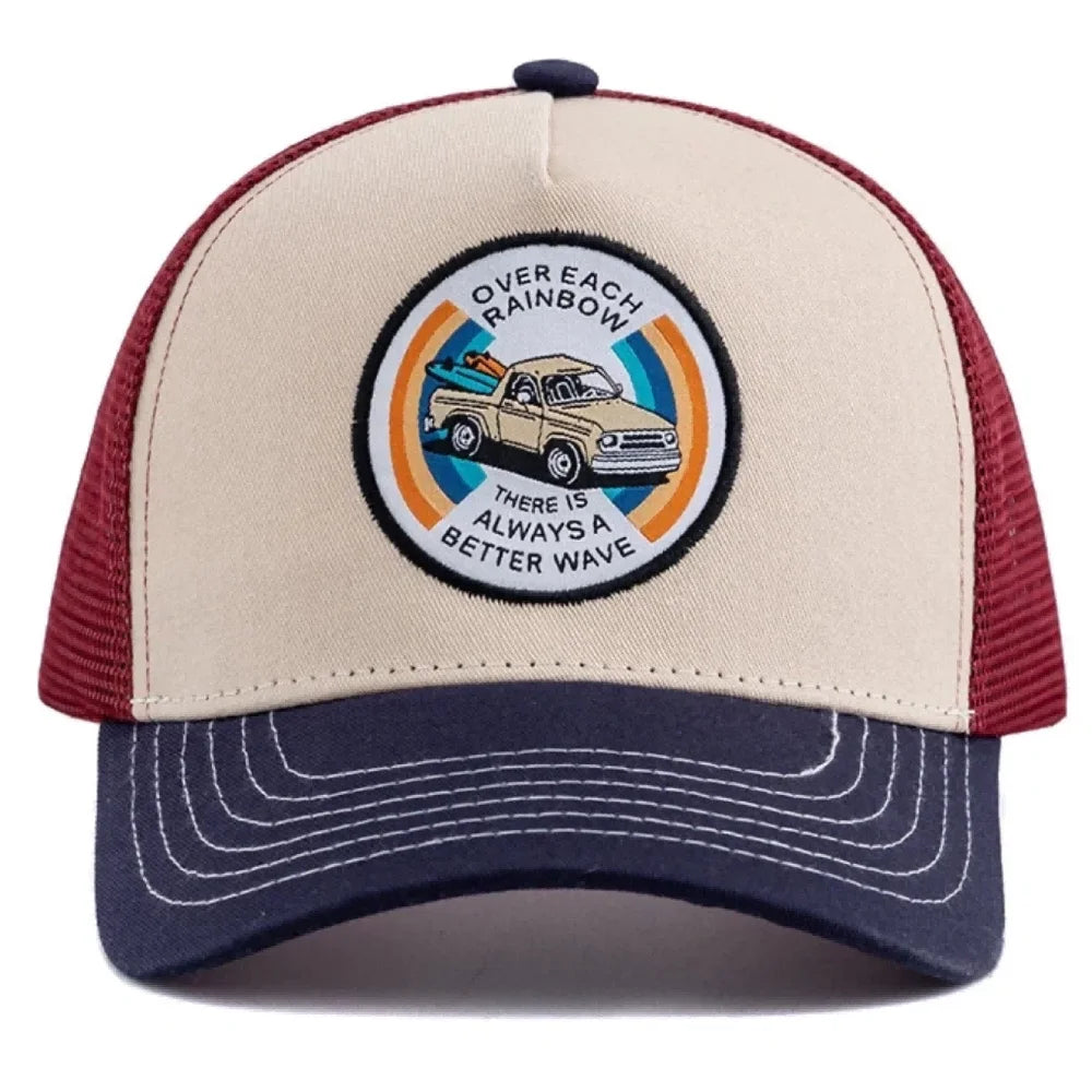 Mason Embroidered Trucker Cap