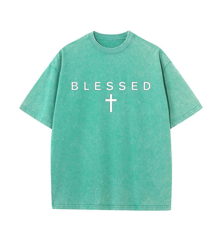 Colton Blessed Faith Graphic Cotton T Shirt