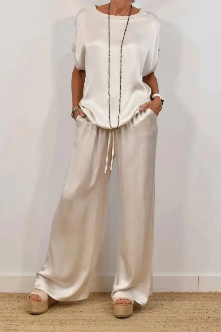 Amelie Silky Lounge Set