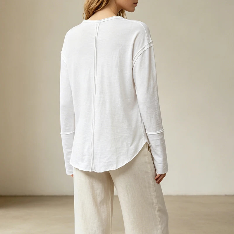 Lydia Loose Collared Blouse