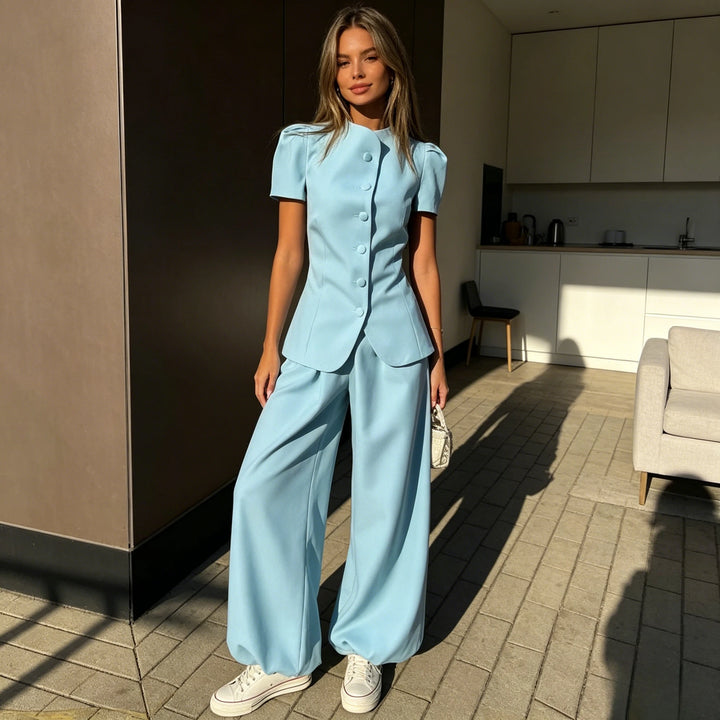 Carley Tailored Two-Piece Set