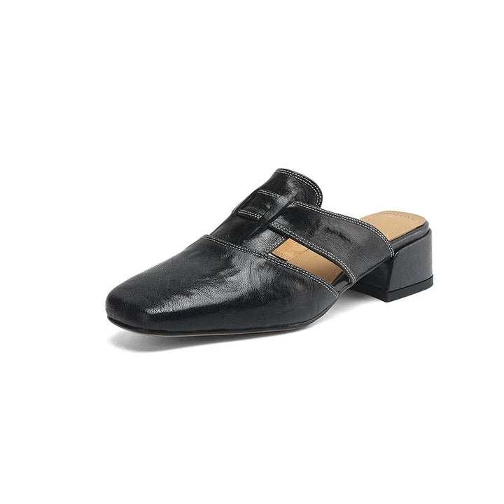 Celeste Genuine Leather Mules