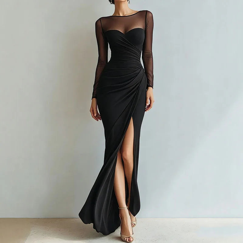 Sabine Stretch Comfort Evening Dress
