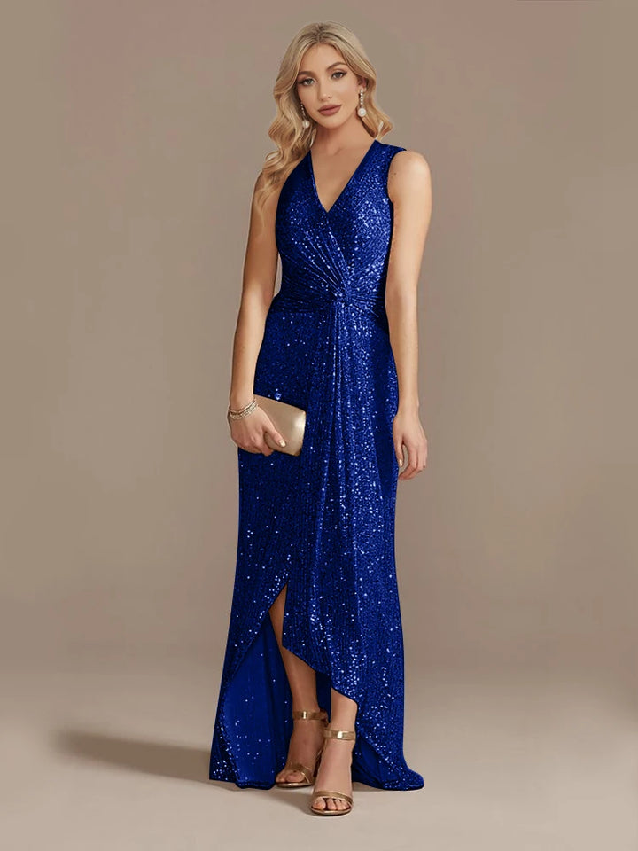 Katherine Sequin Evening Wedding Guest Dress