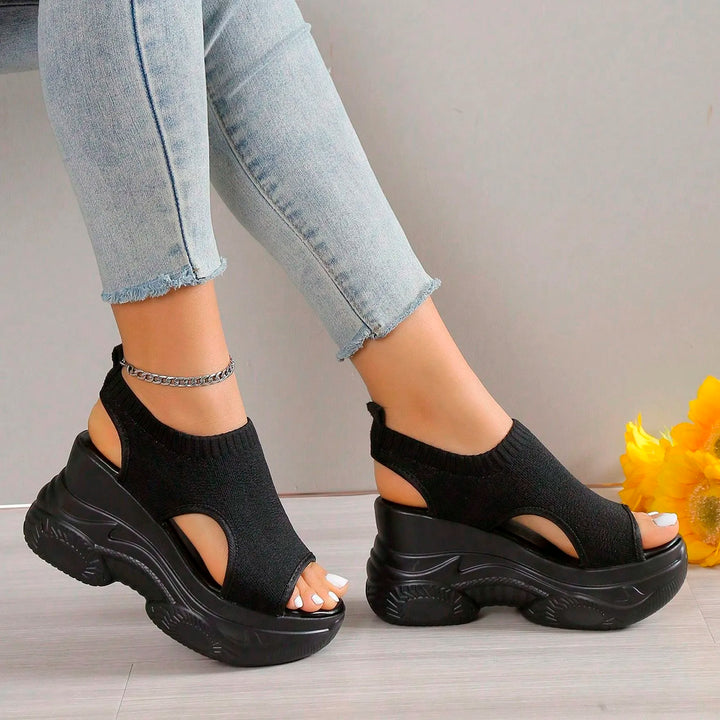 Jaliyah Orthopedic Platform Sandals