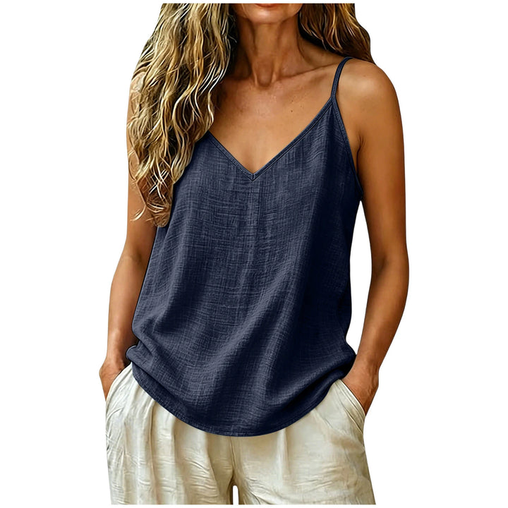 Aleigha Cotton Linen Camisole