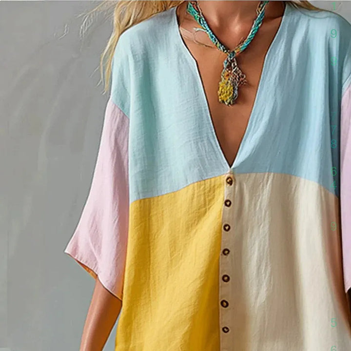Camille Colorblock Mini Dress