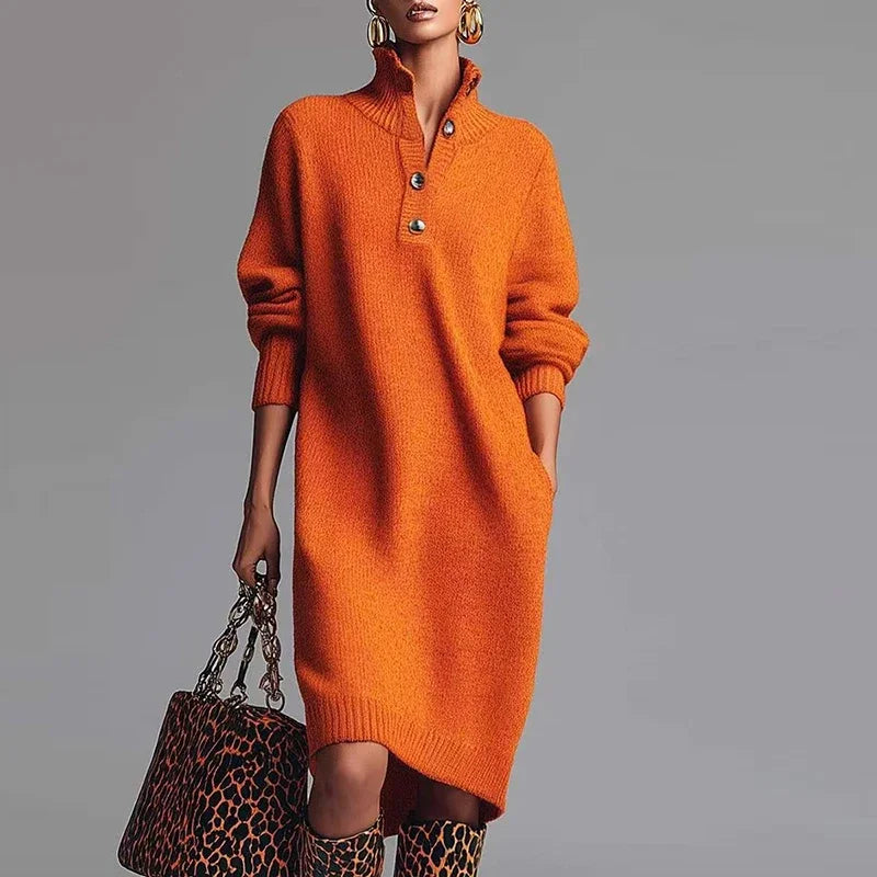 Adeline Knit Midi Dress