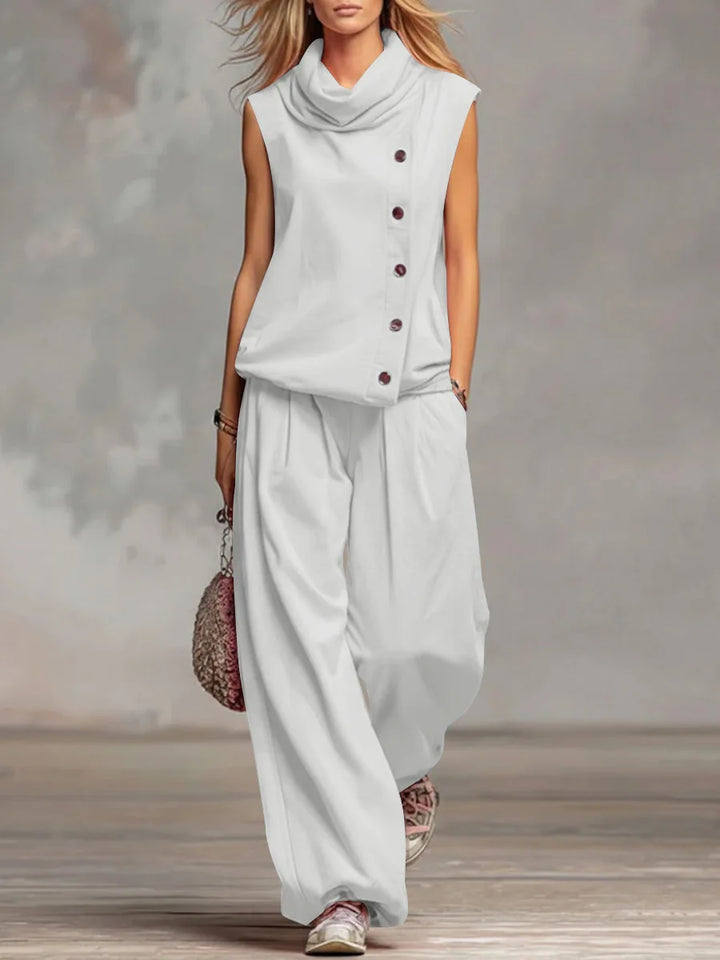 Alecs Cowl Neck Lounge Set