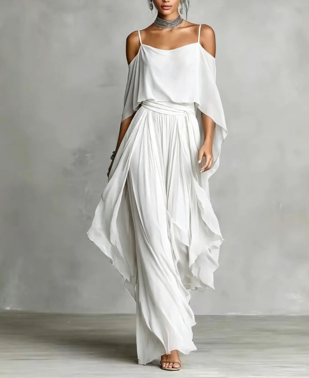 Sabrina Off Shoulder Two-Piece Set