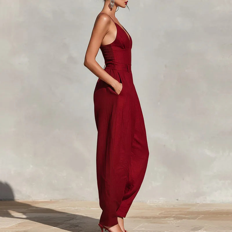 Elira Pocket Lounge Jumpsuit