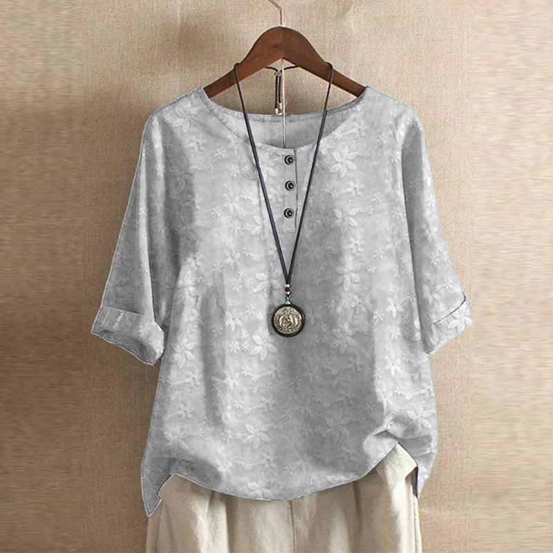 Liora Retro-Inspired Blouse