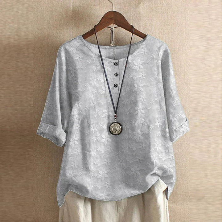 Liora Retro-Inspired Blouse
