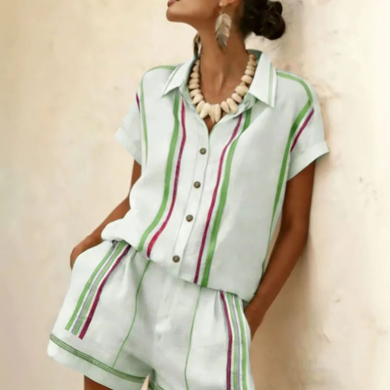 Hollis Casual Summer Shorts Set