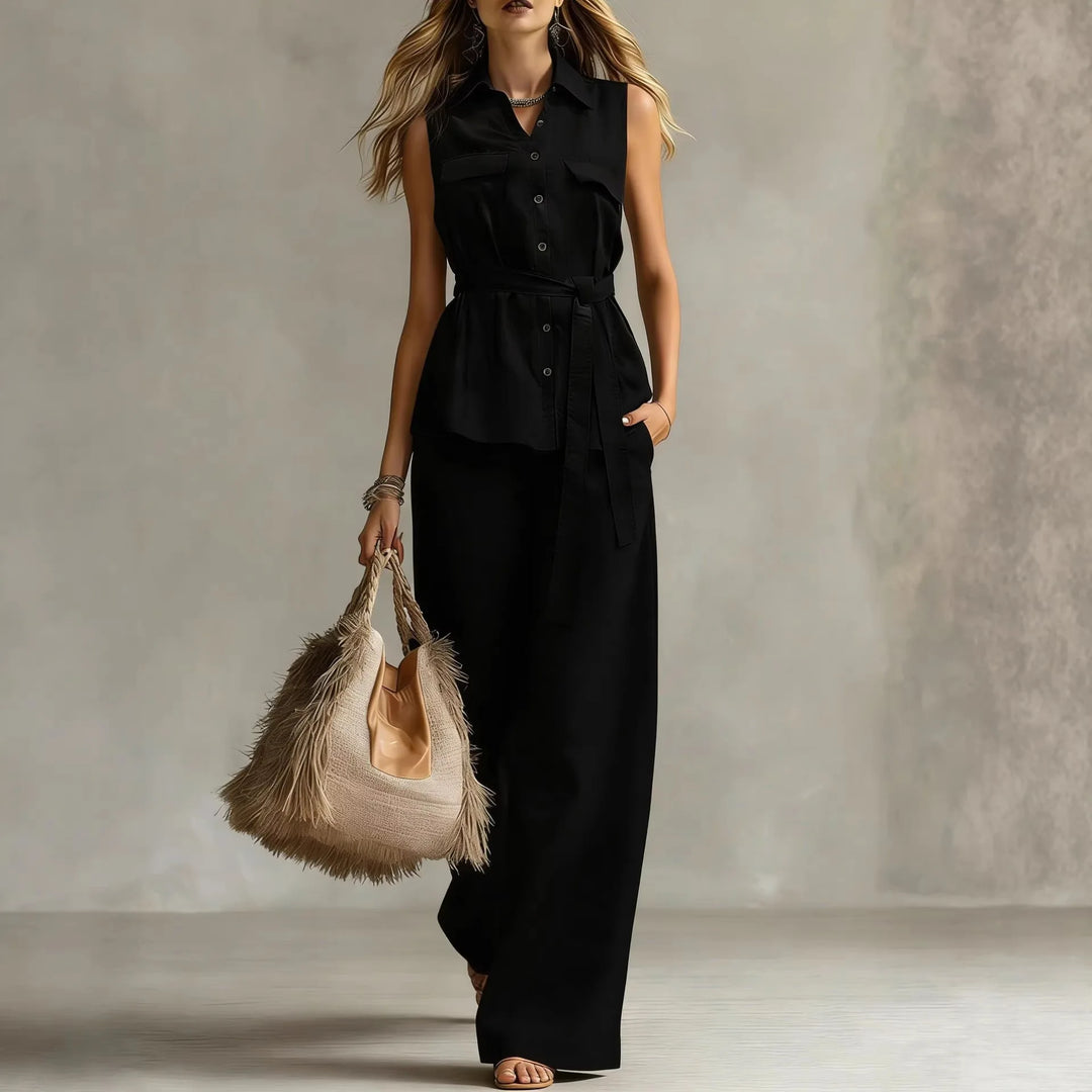 Leah Elegant Relaxed Matching Set