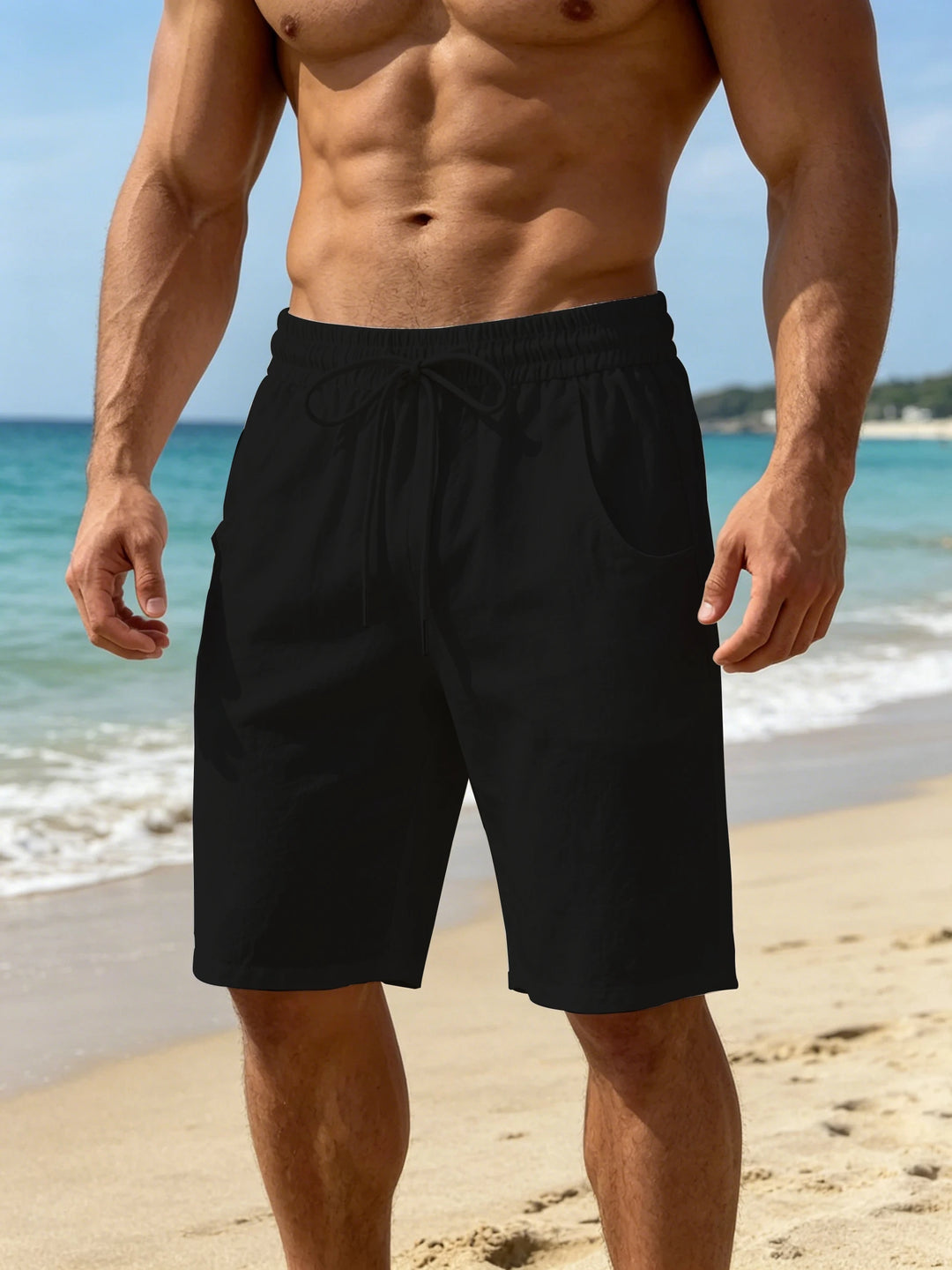 Tanner Relaxed Fit Drawstring Casual Shorts