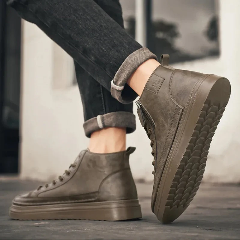 Gladiator Leather Sneakers