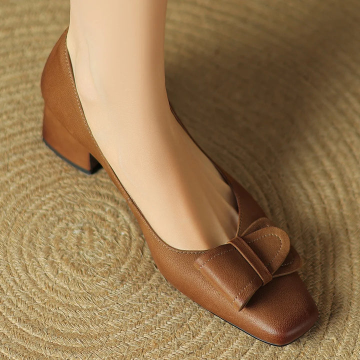 Lydia Block Heel Pumps