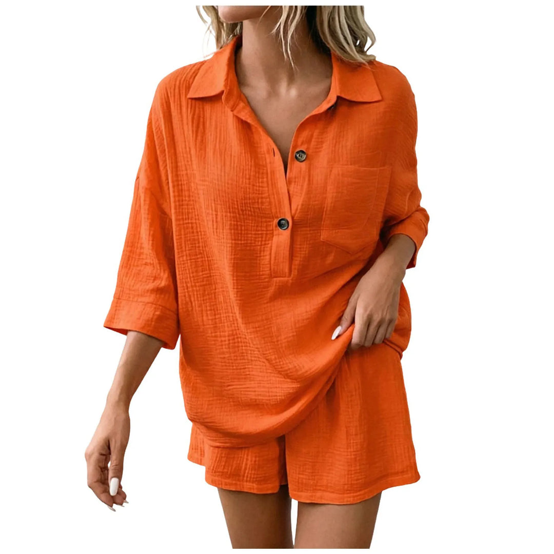 Bethany Breathable Linen Set