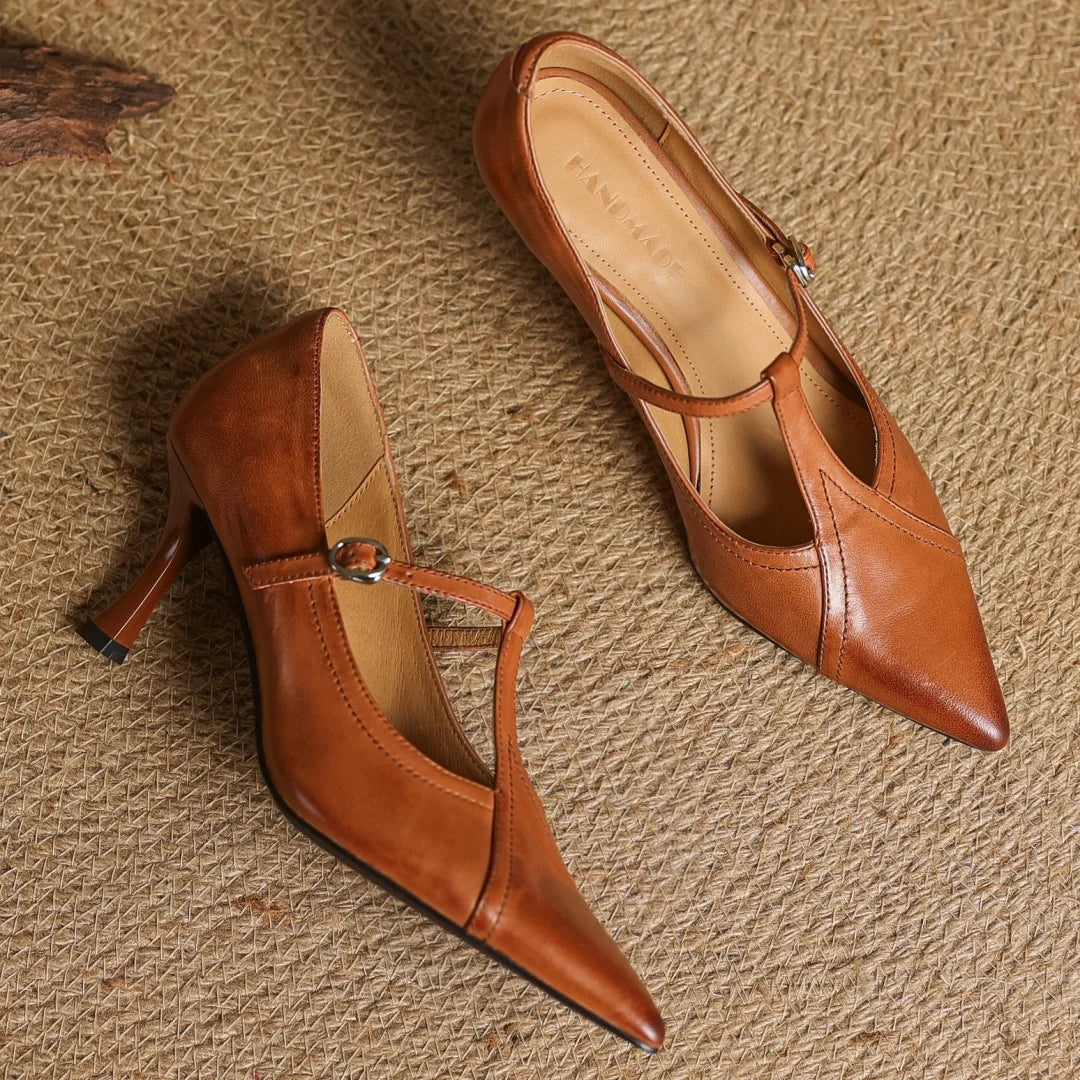 Guinevere Leather Pumps