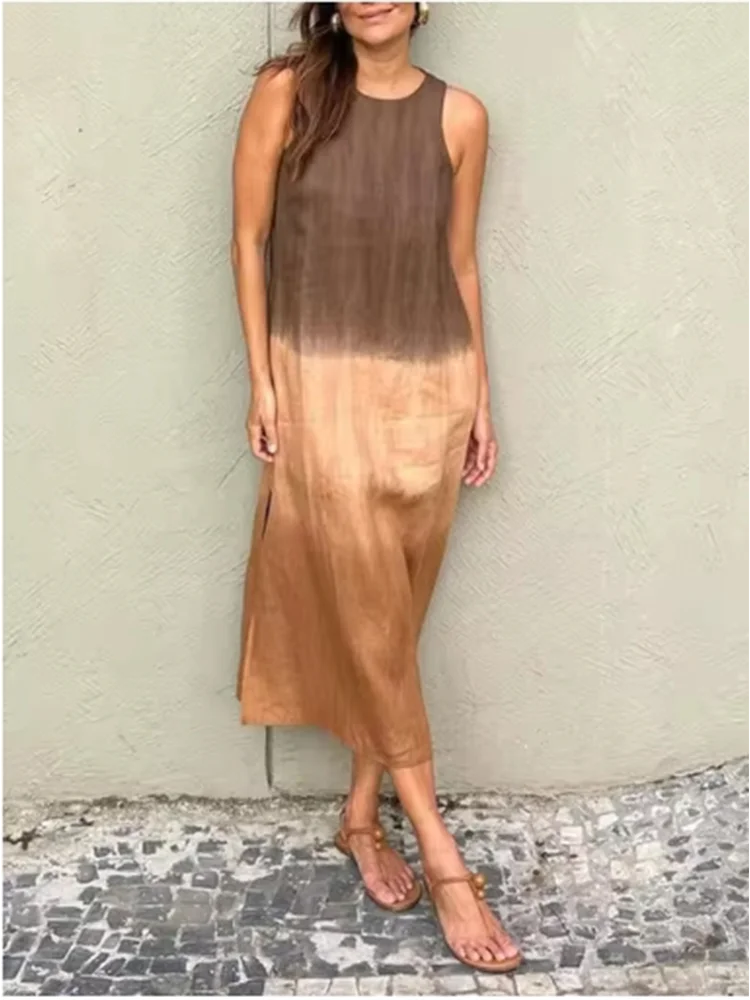 Delilah Gradient Relaxed Midi Dress