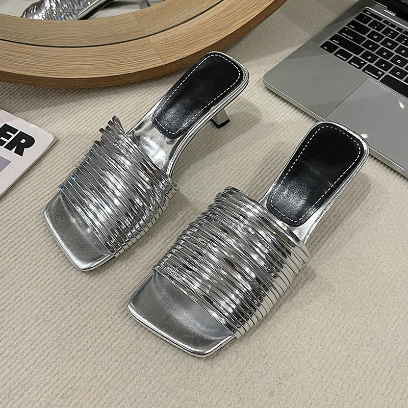 Selene Elegant Slip On Sandals
