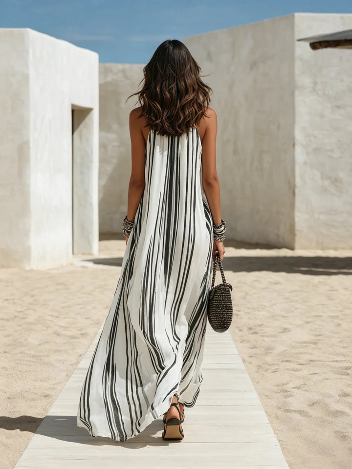 Hayley Striped Pocket Maxi Dress