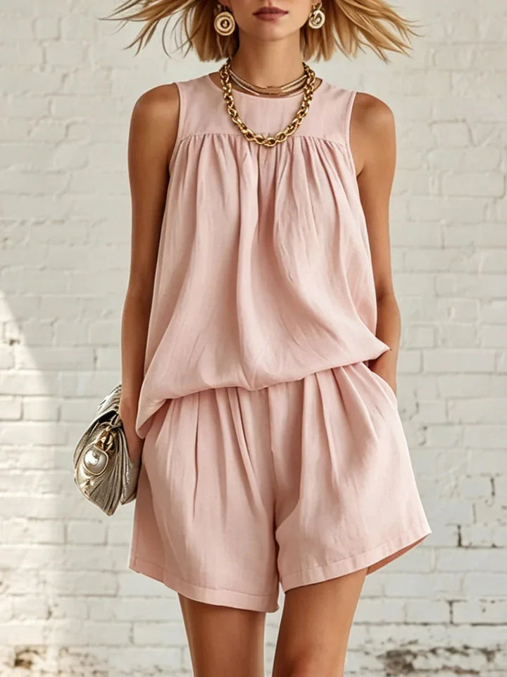 Maren Casual Relaxed Shorts Set