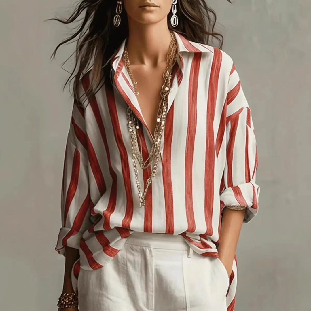 Amaris Linen Dress Shirt