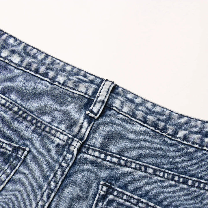 Sierra Cargo Pocket Denim Skirt