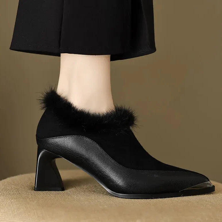 Faye Whisper Furry Boot