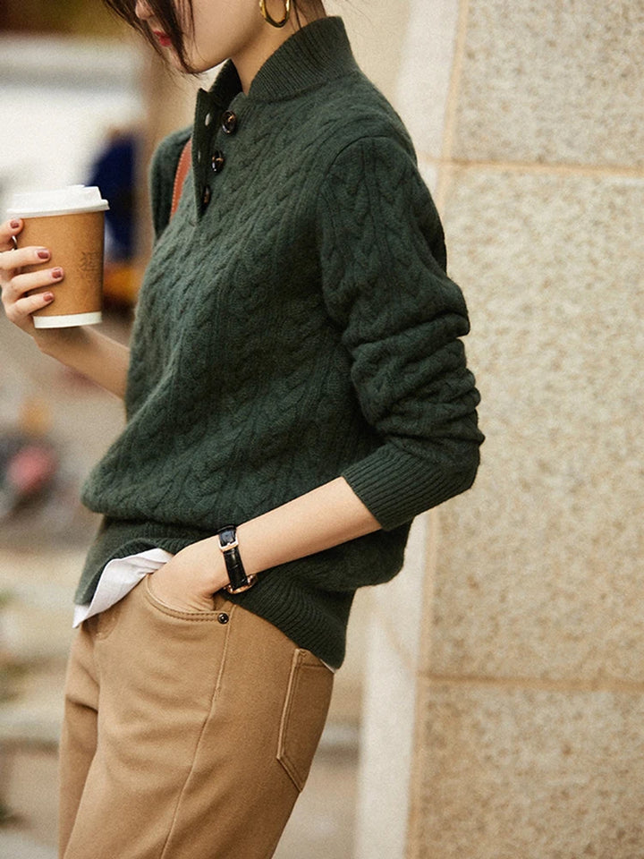 Annika Cable Knit Sweater