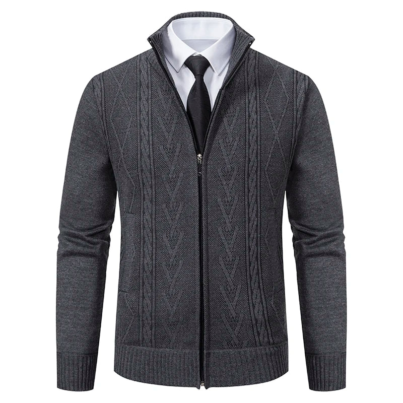 Grant Cable Knit Cardigan