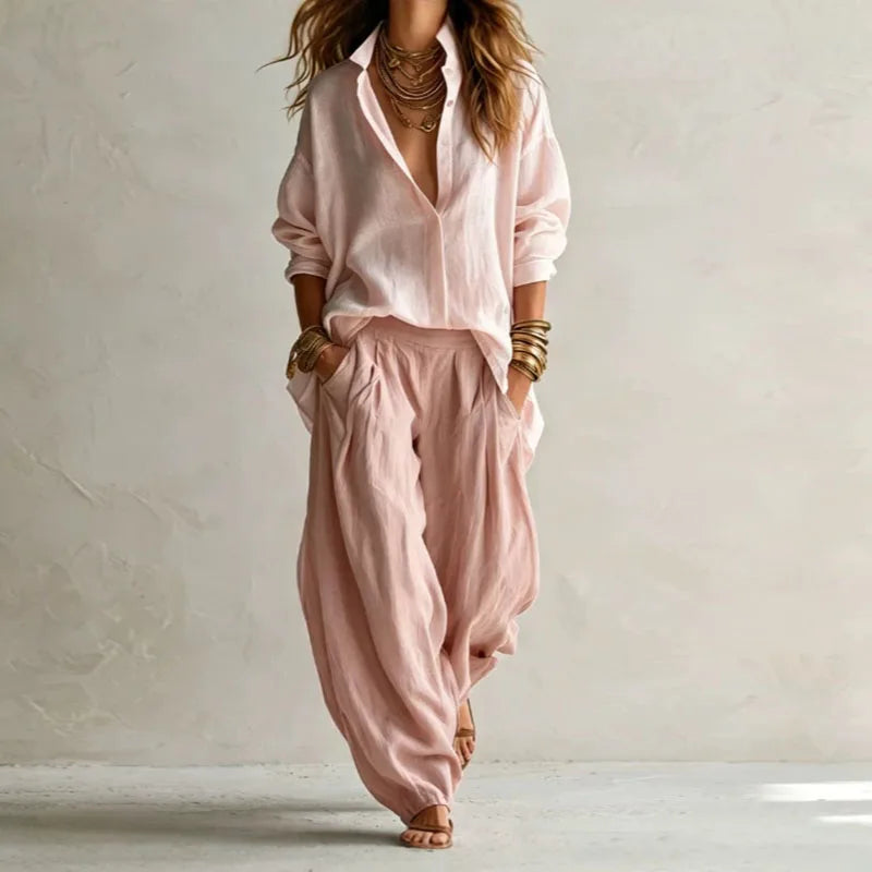 Elara Bohemian Lazy Matching Set