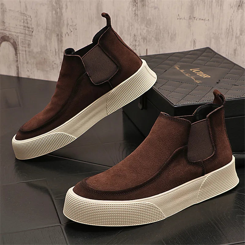 Matteo Suede Chelsea Boot