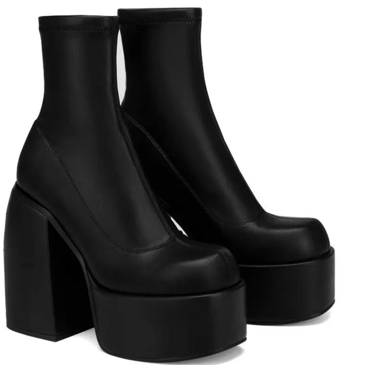 Aria Chunky Ankle Boots