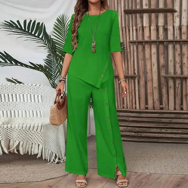 Scarlett Elegant Relaxed Two Piece Set